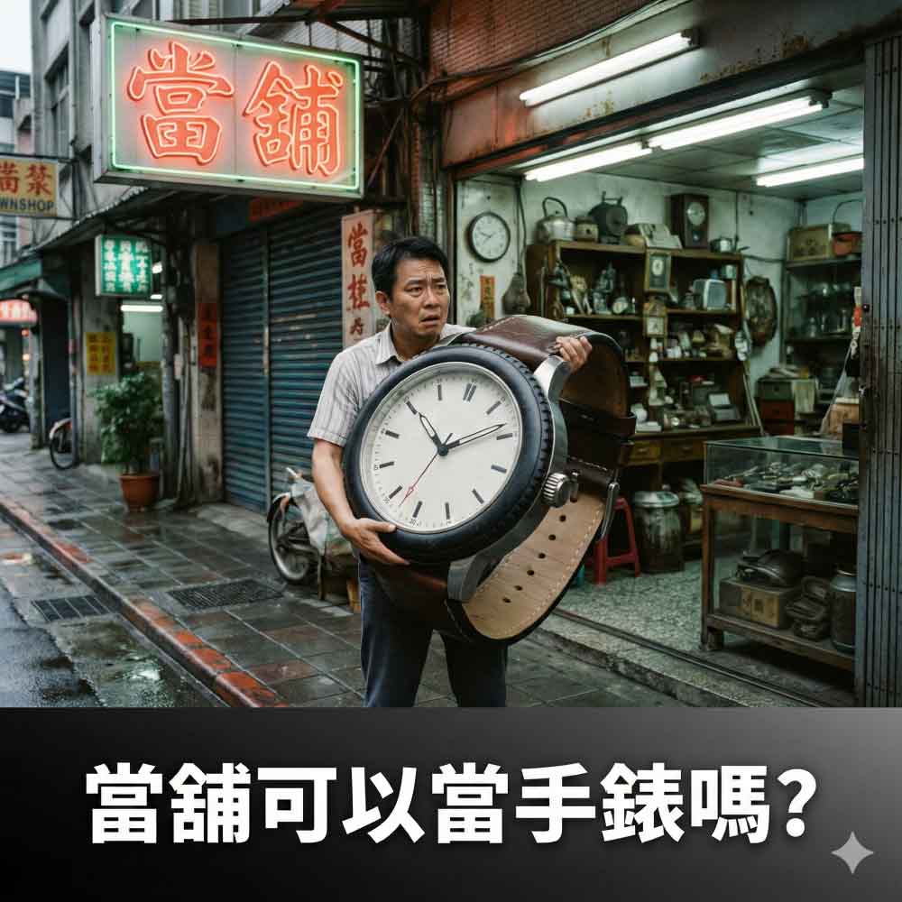 當鋪可以當手錶嗎?