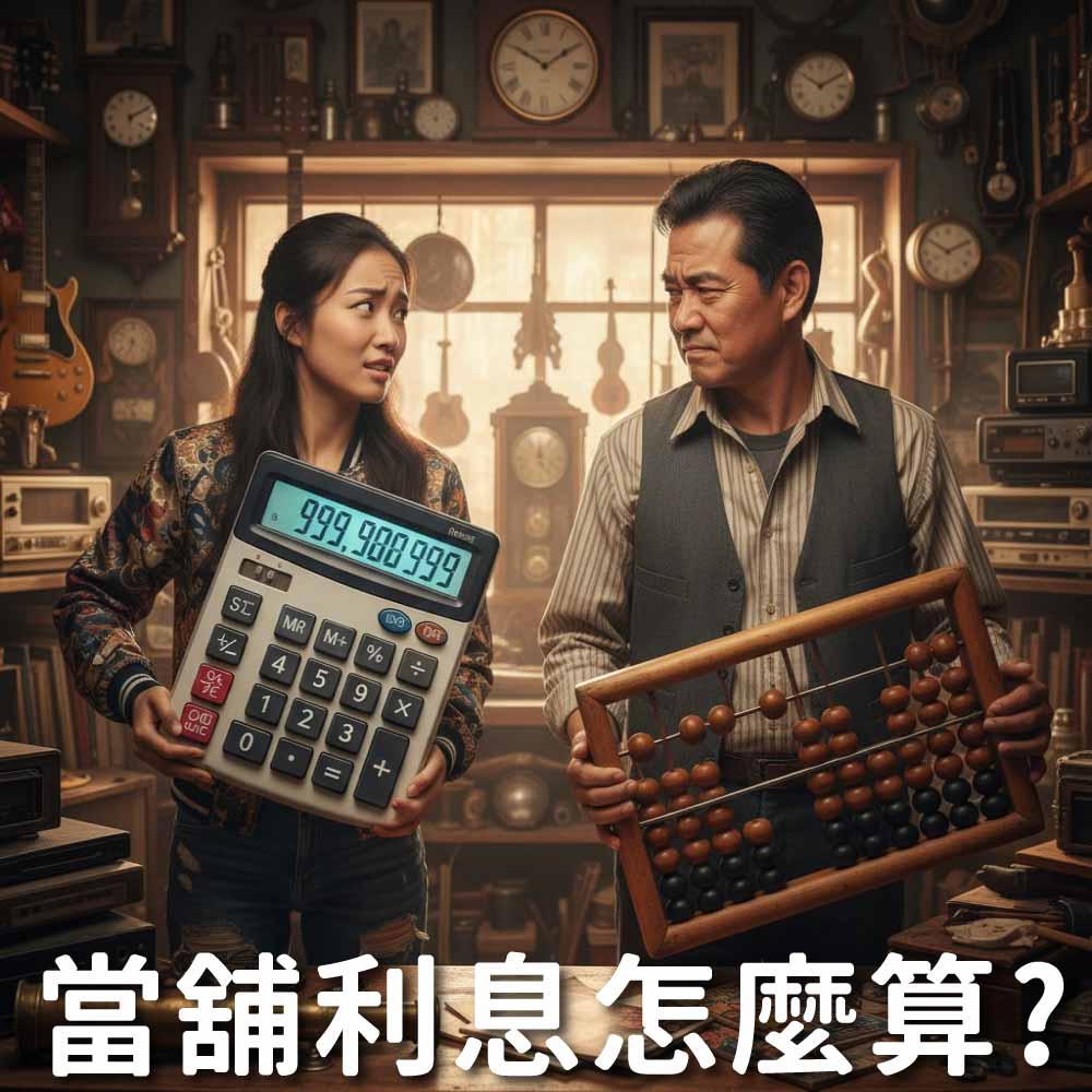 當舖規則FAQ-3:當舖利息怎麼算?