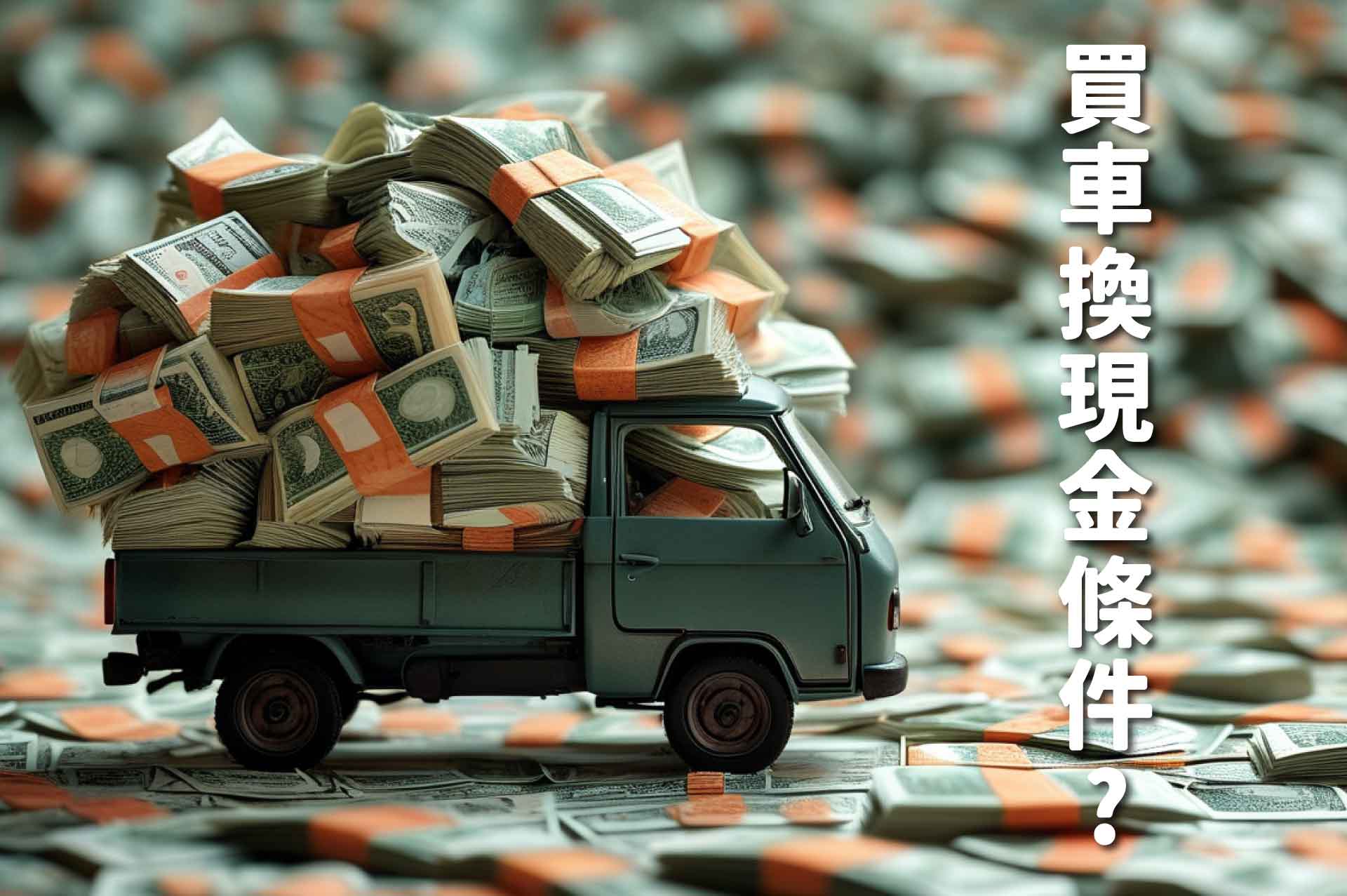 買車換現金條件?