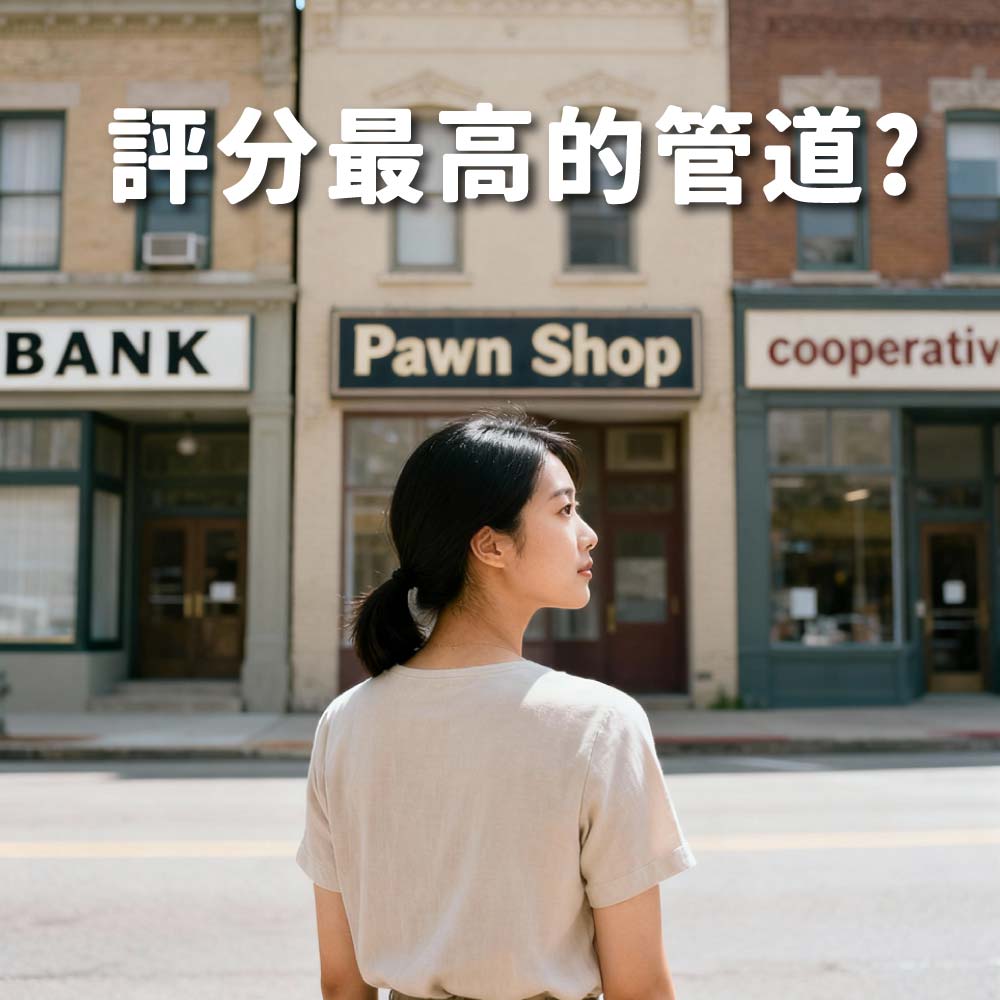 合法小額借款評分最高的管道?