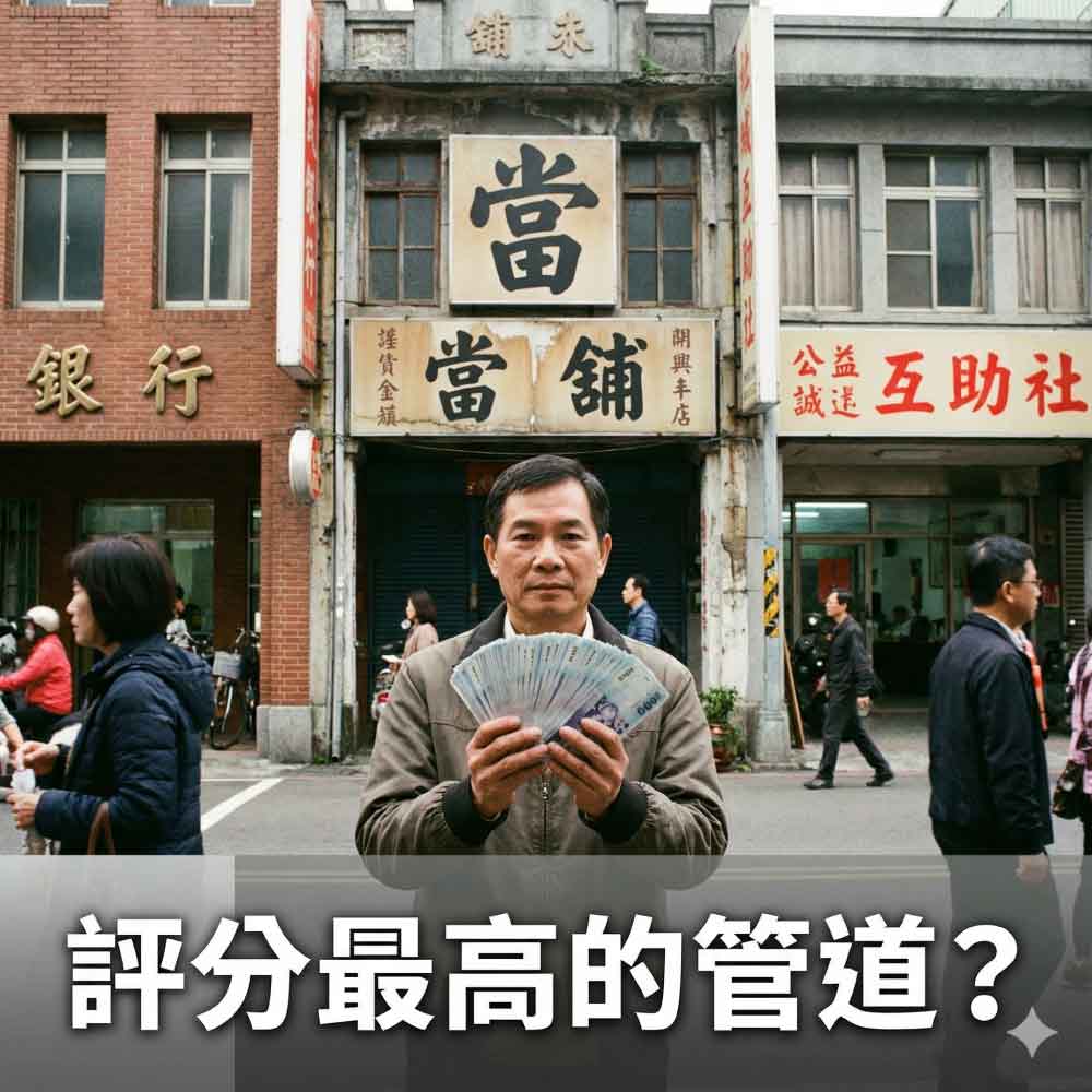 快速小額借款評分最高的管道?