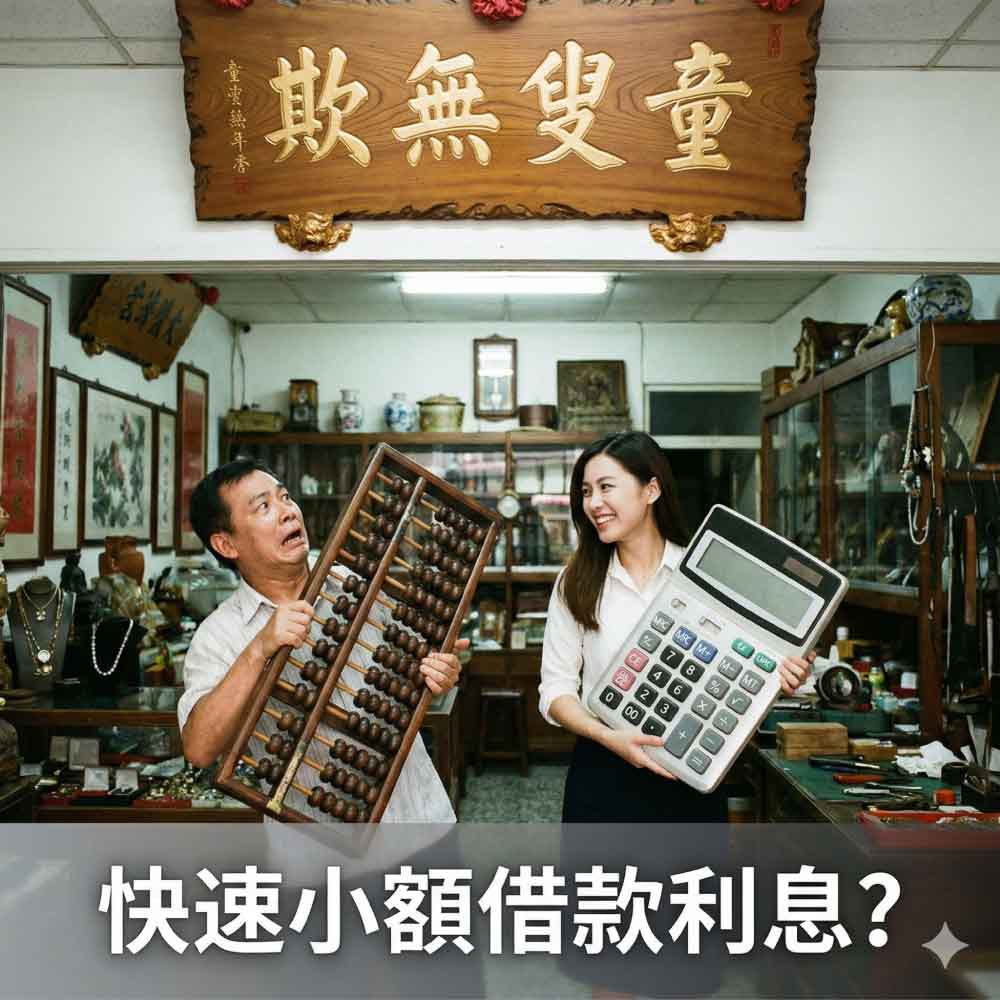 快速小額借款利息?
